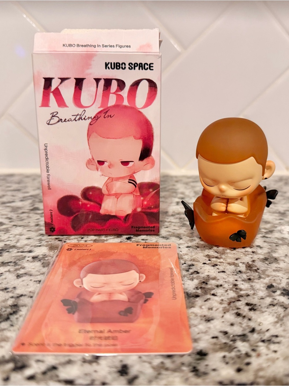 POP MART KUBO Breathing In Series Blind Box-Eternal Amber